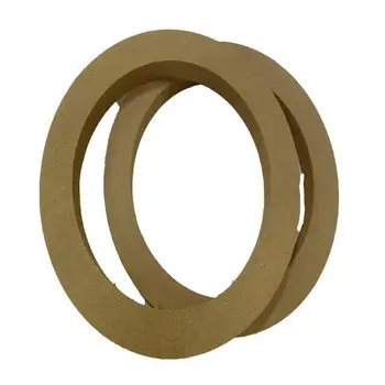 

2pcs Car Audio Horn Washer 18mm Audio Refitted Wooden Gaskets