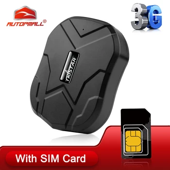 

With SIM Card TK905-3g GPS Tracker Car Locator GPS Realtime Tracking Remote Control GPS 60 Days Long Standby Waterproof Free App