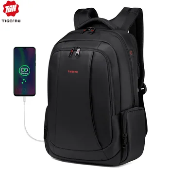 

Anti Theft Nylon 27L Men 15.6 inch Laptop Backpacks School Fashion Travel Backpacking Backpack Male Backpack For Laptop