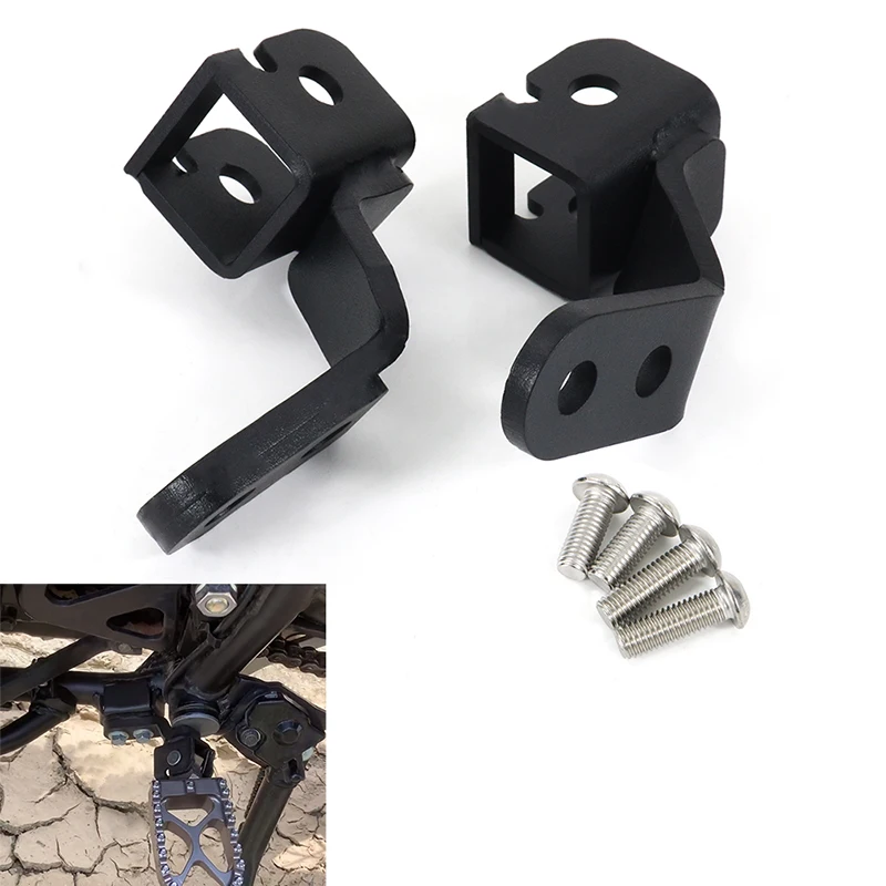 Aftermarket Footpeg Lowering Plate Foot Peg Lowering Kits Fit For
