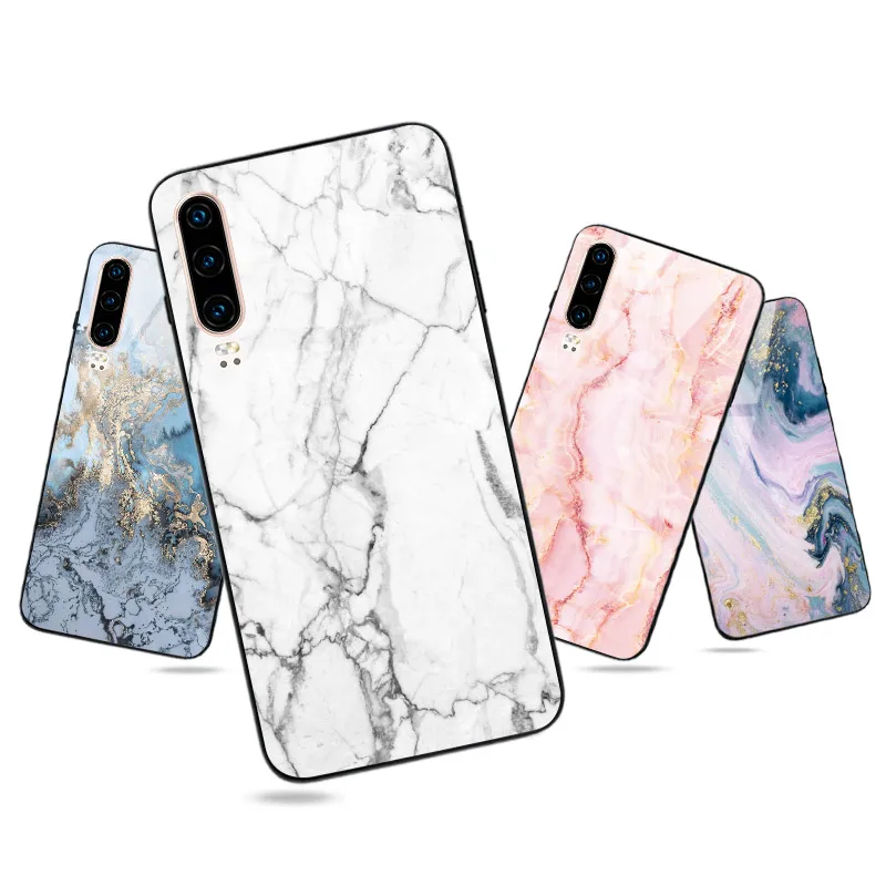 Чехол NOVA 3i с мрамором для Huawei Nova 2i 3e 4e чехол Mate 10 20 Pro Lite Y5 Y6 2018 Y7 Prime 2019 Жесткий из