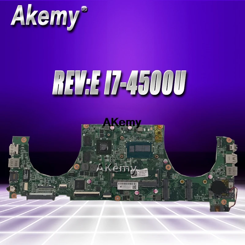 

5470 DAJW8CMB8E1 laptop motherboard For DELL 5470 V5470 5439 motherboard DAJW8CMB8E1 REV:E I7-4500U GT740-2GB DDR3 original