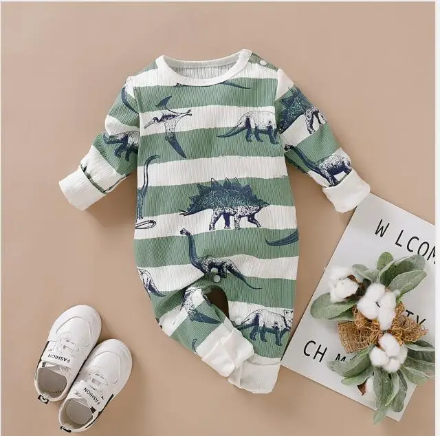 Toddler Rpmper Newborn Baby Girl Autumn Cotton and linen Romper Jumpsuit Outfits Cotton Cute Clothes