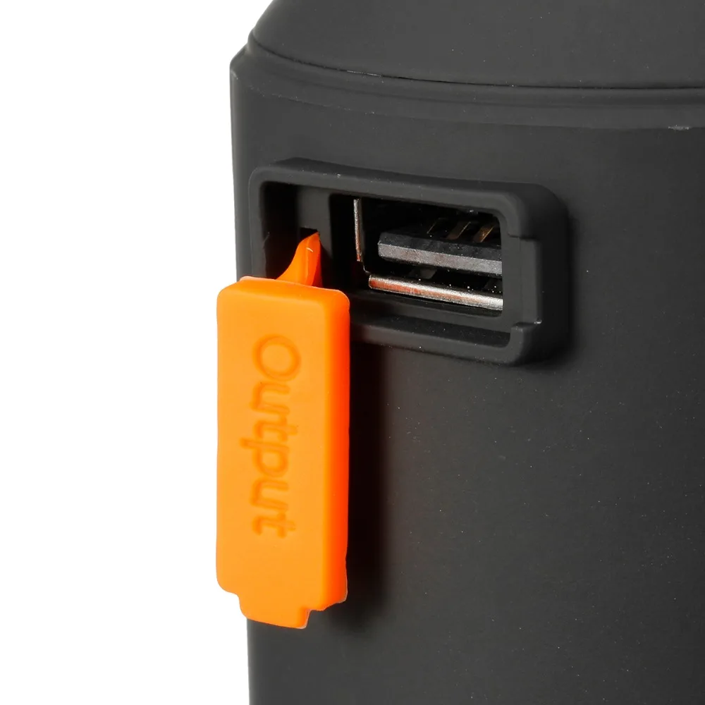 4 режима 4 Вт Портативный походный фонарь Многофункциональный USB Перезаряжаемый светодиодный светильник 10400 мАч Внешний аккумулятор водонепроницаемый фонарь аварийная лампа