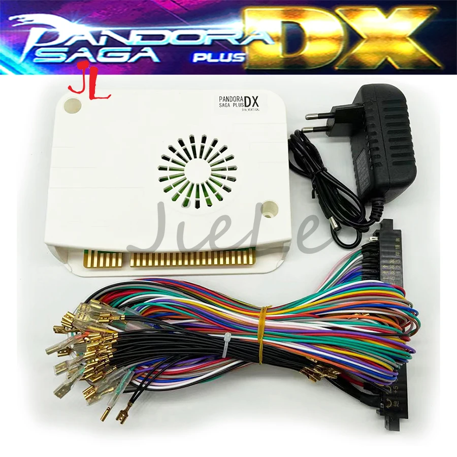 

New Pandora SAGA PLUS DX 516 In 1 Vertical Arcade Game Machine Board 2 Players Trackball Version VGA/HDMI for Cocktail Cabinet