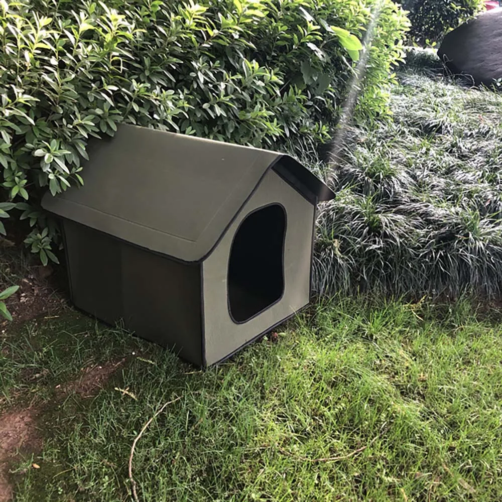 Waterproof Cat Litter Kennel Stray Cat Litter Outdoor House Outdoor Rainproof Dog House Villa Tent