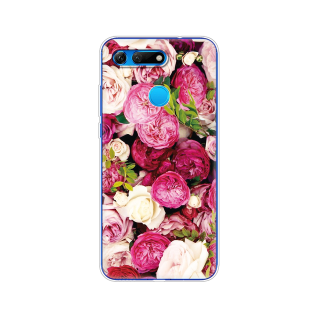 for Huawei Honor View 20 V20 Case TPU Funda Soft Silicone Cover For Honor V20 Capa Cute Animal pattern Silicone Phone