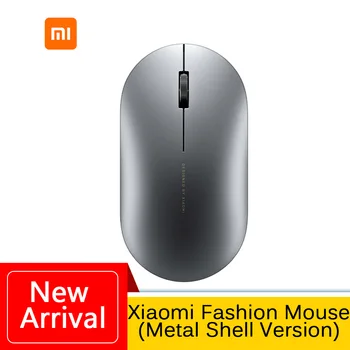 

Original Xiaomi Mi Fashion Wireless Mouse Gaming Mouses 1000DPI 2.4GHz WiFi BT Link Optical Portable Mouse Metal Shell Version