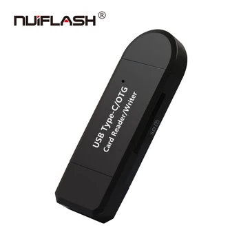 

SD Card Reader USB C Card Reader 3 In 1 USB 2.0 TF/Mirco SD Smart Memory Card Reader Type C OTG Flash Drive Cardreader Adapter