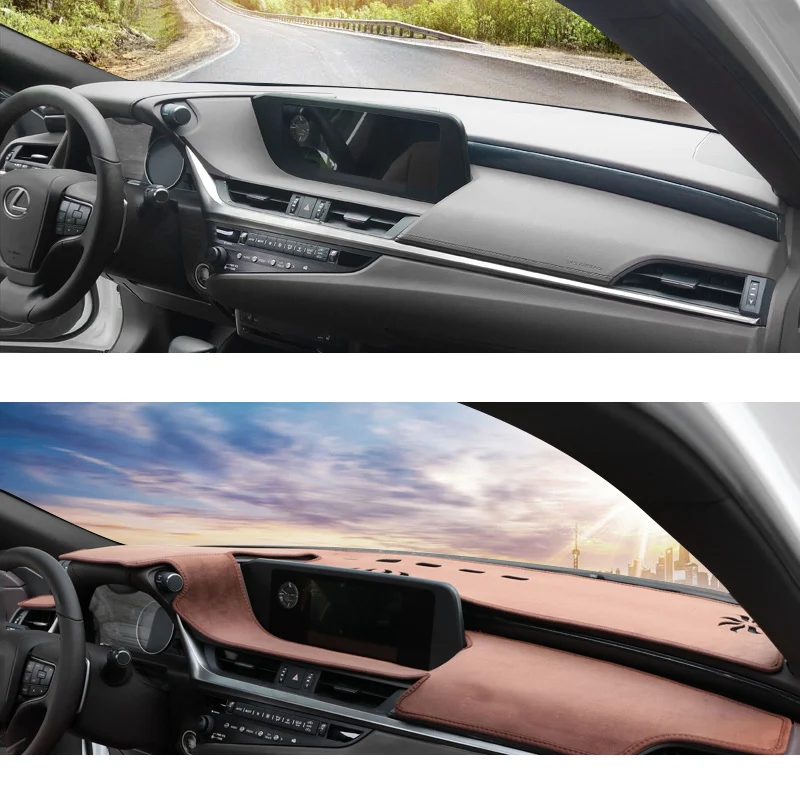 Lsrtw2017 для Lexus Es ES200 ES260 ES300h Приборная панель автомобиля солнцезащитный коврик теплоизоляция интерьерные аксессуары для формовки