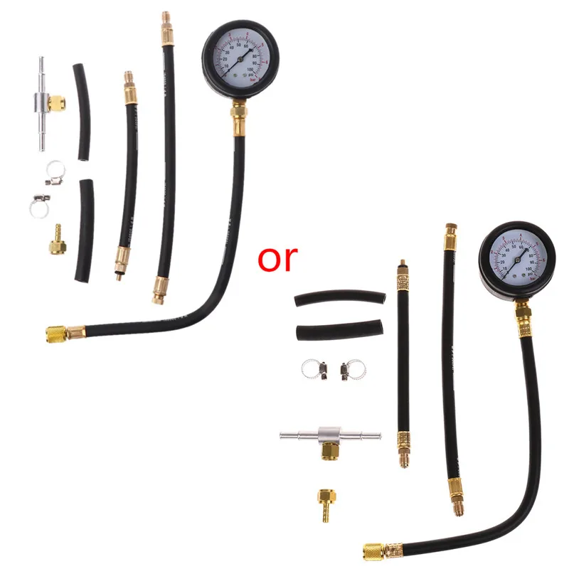 Новый тестер давления топливного насоса система впрыска набор измерительных