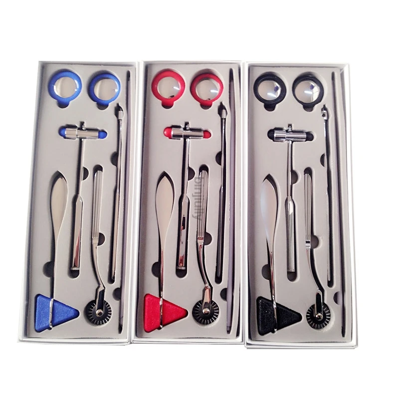 PROD 4000240281656 Percussion Hammer Set 5 IN 1 Medical Neurological
Massager Hammer Multifunctional Percussor Diagnostic Reflex Stethoscope