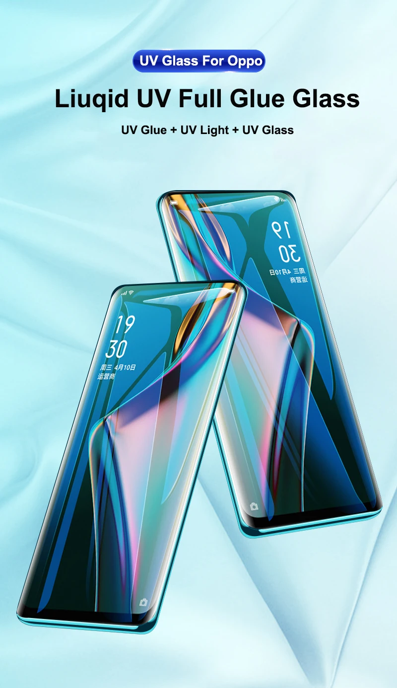 Lamorniea УФ клей жидкое закаленное стекло для Oppo realme X2 X 5 Pro Q XT Защита экрана для Oppo realme 5S 6 A5S AX5S Reno 2 Z