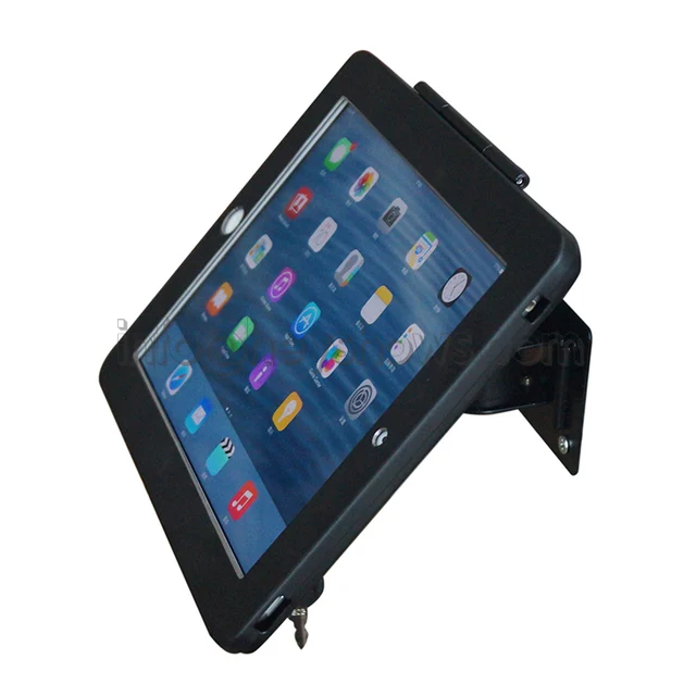 Supporto da parete Tablet Ipad blocco sicuro espositore staffa chiosco  custodia antifurto Soporte De Bloqueo De Seguridad per Ipad 2 3 4Air -  AliExpress