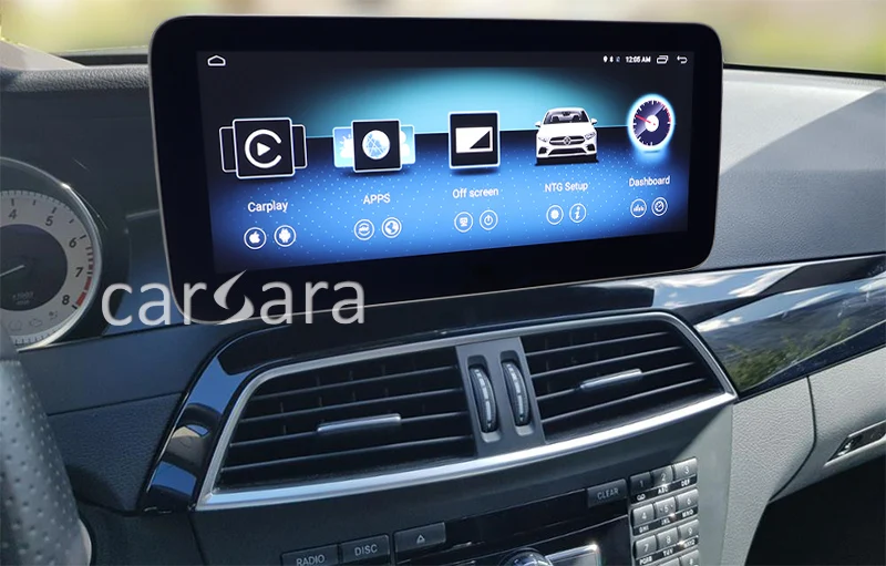 Excellent 4G RAM 64G ROM Android touch screen for C Class W204 2008-2014 W205 GLC 10.25" display GPS Navigation radio multimedia player 23