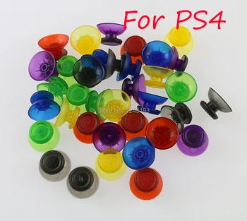 

200Pcs Transparent 3d Analog Joystick Caps for Sony Play Station Dualshock 4 PS4 Controller Clear Mushroom Cover
