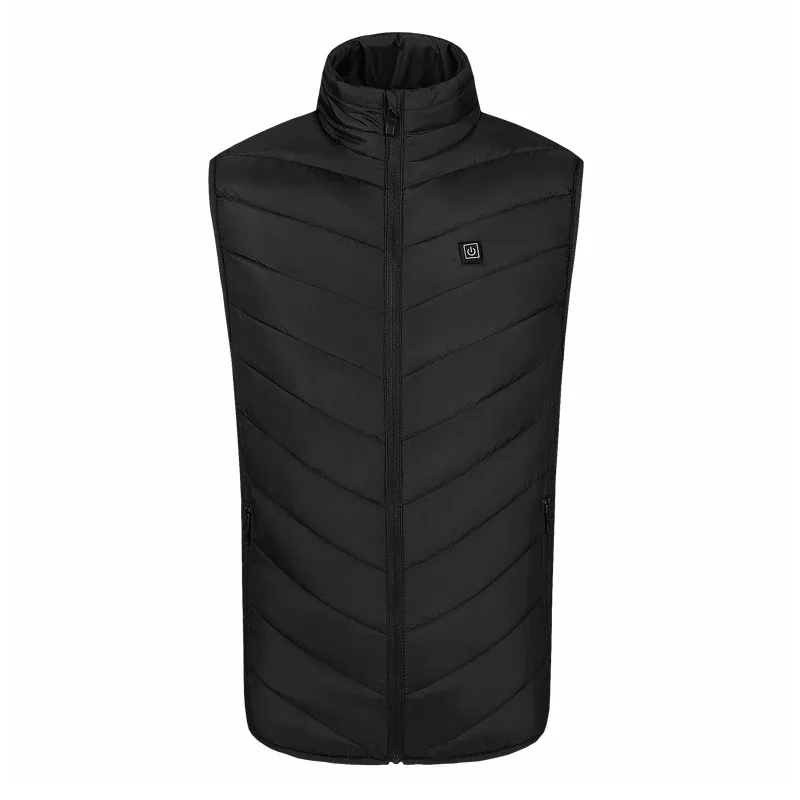 

2019 Autumn And Winter New Electric Heating Vest USB Safe Intelligent Constant Temperature fa re fu Men's Heating Cotton Vest