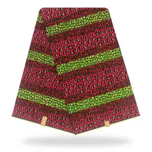 Новое поступление, голландский воск, хлопок, пэттер, Африканский голландский воск, воск, ткань, лучшее качество, 6 ярдов/шт., для женщин, свадебное платье