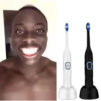 

2019 Electric Toothbrush USB Rechargeable Sonic Toothbrush 3 Mode Travel Toothbrush With 3 Brush Head Gift