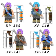 Dragon Ball Z Torankusu Вегета аниме Гоку Тянь шиньхан строительные блоки кирпичи фигурки детей мультфильм игрушки