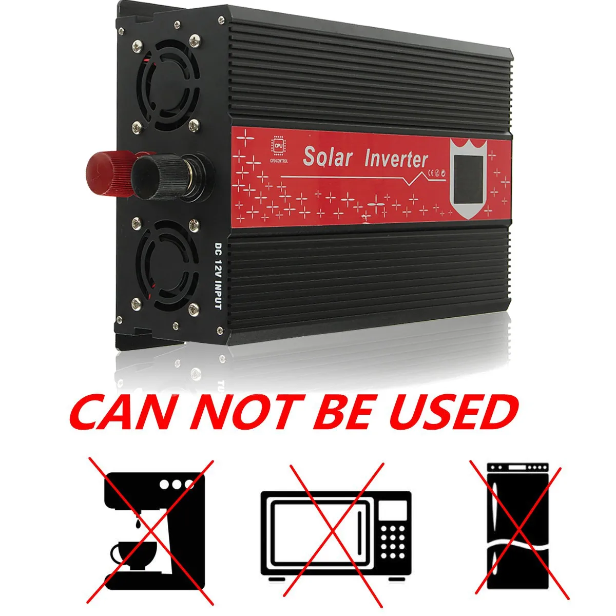 3000 Вт пиковый-6000 W Солнечная Мощность инвертор DC 12V к переменному току 220 V-240 V Синусоидальная волна автомобильный домашний инвертор Напряжение трансформатор конвертер