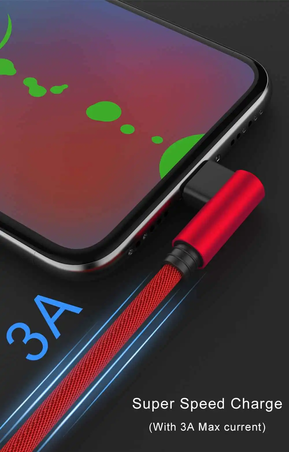 MUSTTRUE 90 градусов usb type C кабель для быстрой зарядки для Xiaomi Note 8 pro samsung a50 Oneplus Зарядное устройство Usb-C кабель для передачи данных type c провод