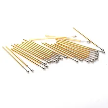 

100PCS Spring Test Probe PM75-D2 Big Round Tip Needle Tube Outer Diameter 1.02mm Length 27.8mm Used for Circuit Board Testing