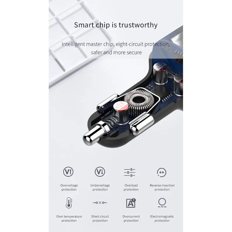 Двойной USB Автомобильное зарядное устройство для телефона FM MP3-плеер Bluetooth 5,0 Hands-free адаптер Комплект