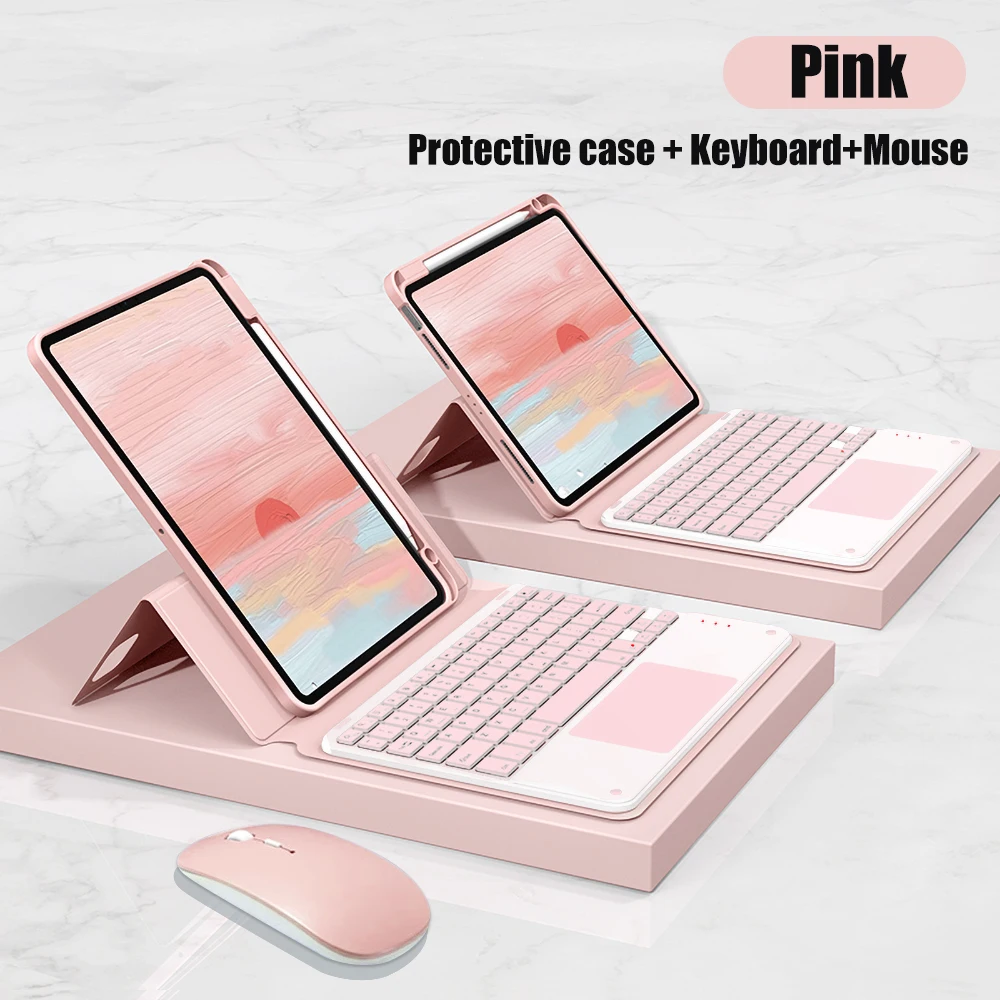Capa de Teclado Magnético para iPad, Capa