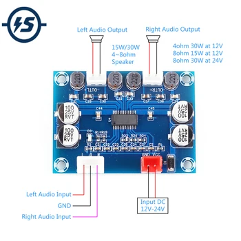 

Digital Power Amplifier Board Voice Audio Module Digital Bluetooth Receiver Wireless Power Amplifier Board Lossless Voice Audio