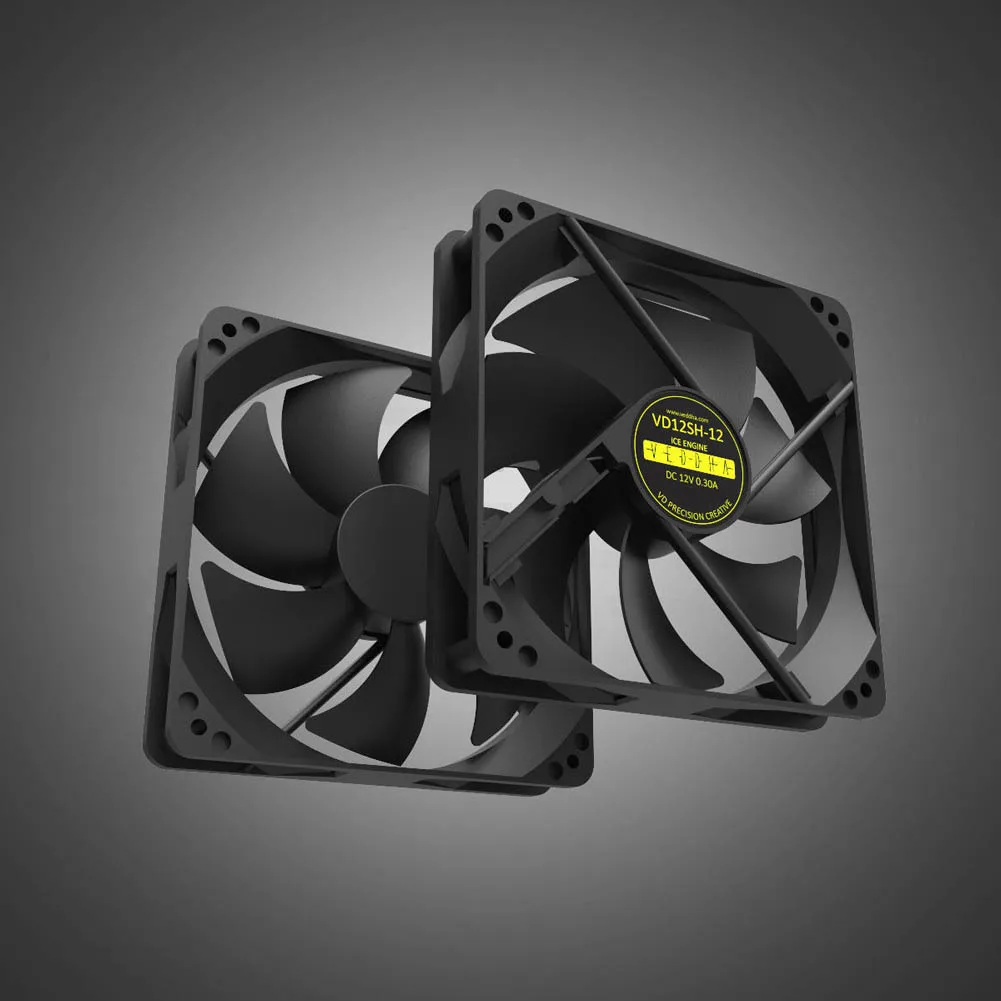 Vedha 2800 об/мин 4 Pin 12 CFM рукав бесшумный мини-вентилятор для V3C V3D VH99 | Компьютеры и