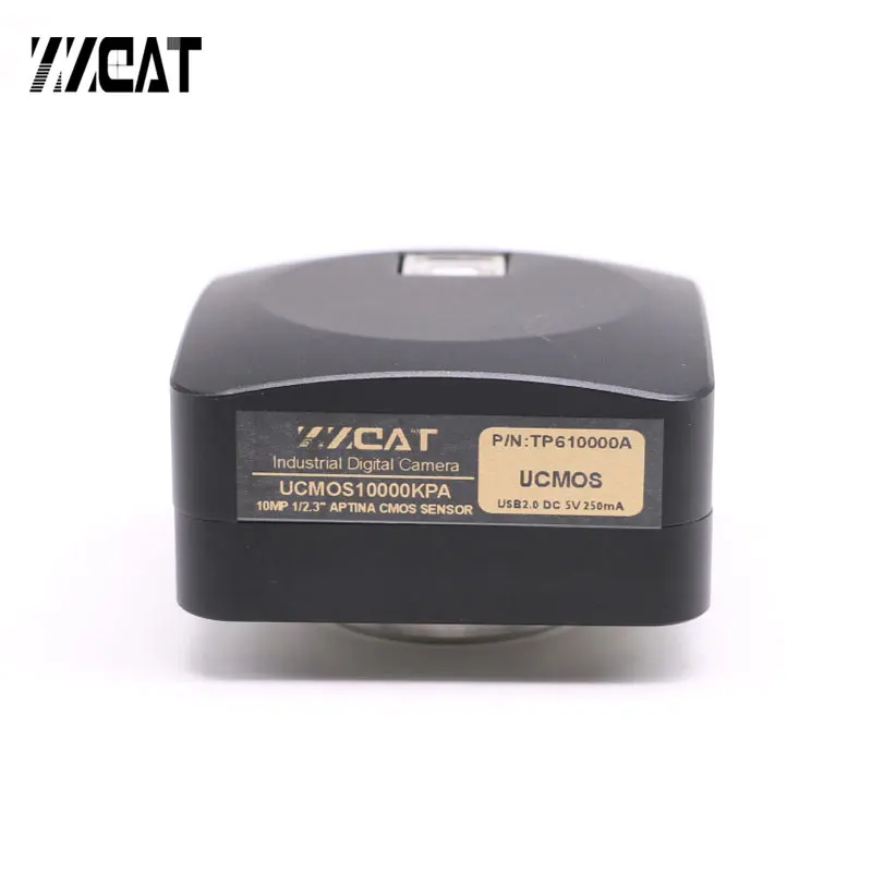 5MP 10MP 14MP USB 2,0 высокоскоростная промышленная камера CCD HD электронный окуляр C-mount адаптер CMOS микроскоп камера
