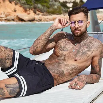 

Hirigin Men Summer Casual-Shorts Athletic Gym Sports Training Beach Travel Holiday Short Pants