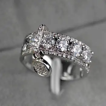 

Personality opening ring wave wave pattern opening adjustable ring simple student wild two-piece index ring