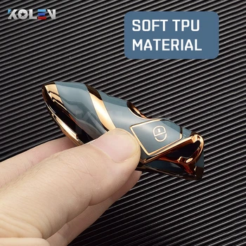 TPU Car Remote Key Case Cover Shell per Mercedes Benz A C E S G Class GLA CLA GLK GLC W204 W463 W176 W251 W205 Protector Holder - TPU Car Remote Key Case Cover Shell per Mercedes Benz A C E S G