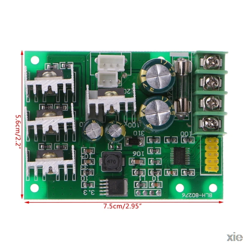 30A DC 6-60 в ШИМ контроллер скорости двигателя плата диммер регулятор тока+ дисплей