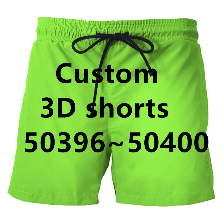 Изготовленный На Заказ 3D Шорты 50396~ 50400