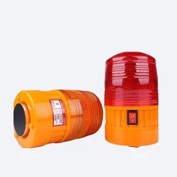 Feux d'avertissement stroboscopiques à LED, lumière clignotante d'urgence avec magnétique pour camions véhicules panneaux de Construction de routes 