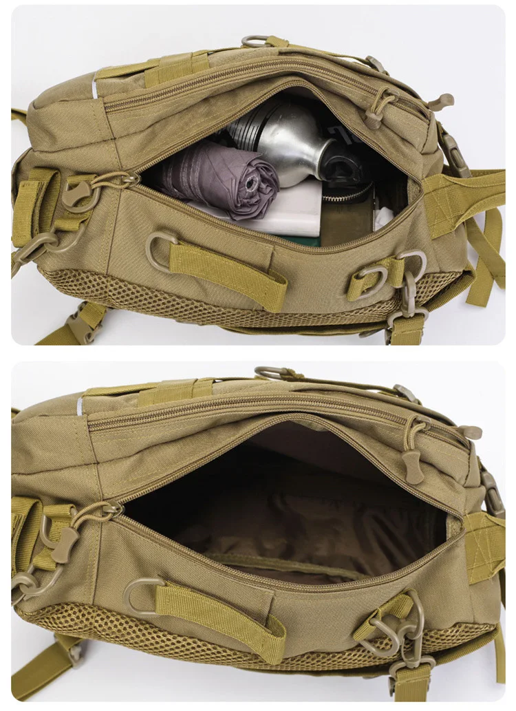Уличный походный рюкзак, Военная Тактическая нагрудная сумка, армейский плечевой слинг для рыбалки, путешествий, кемпинга, тактический рюкзак