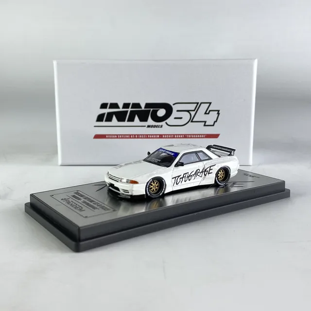 ミニカー inno64 TOFUGARAGE Skyline GT-R (R32) INNO cars 1:64 NISSAN SKYLINE GT-R R32 pandem Rocket rabbit