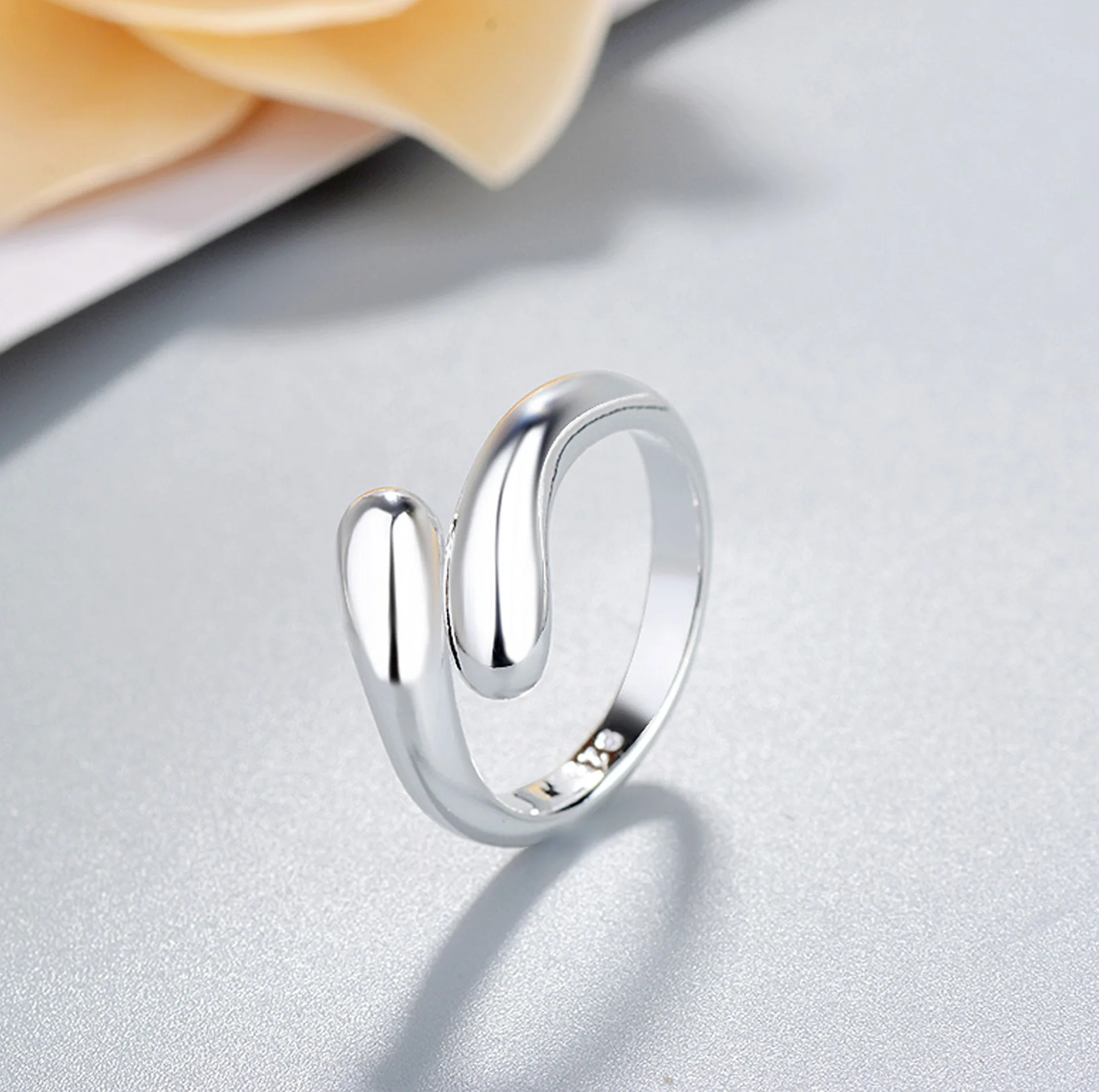 Fashion Wedding Bridal Jewelry Set 925 Sterling Silver Water Drop Necklace Bangles Rings Earrings Sets For Women Party Gifts jewelry set silver jewelry silver jewelry set