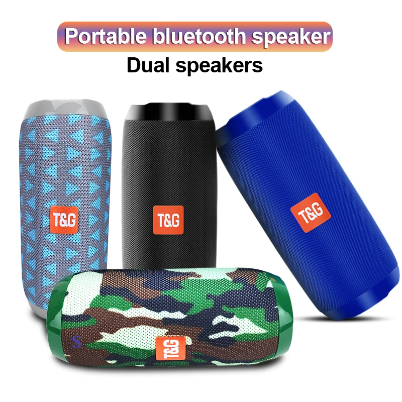 Waterproof speaker hifi Portable speakers Super Bass Column Support Bluetooth-compatible FM radio boombox for computer phone | Электроника