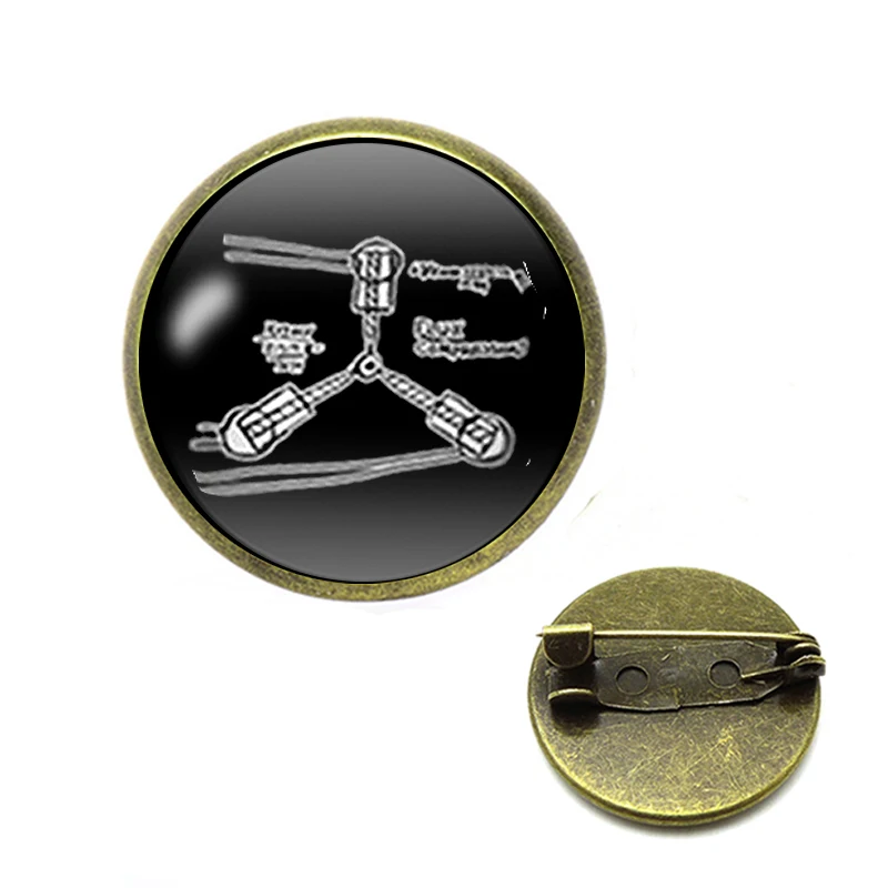 

Flux Compression Back To The Future Brooches Flux Capacitor New Flux Capacitor Physicals Brooch Pins Christmas Gifts Jewelry