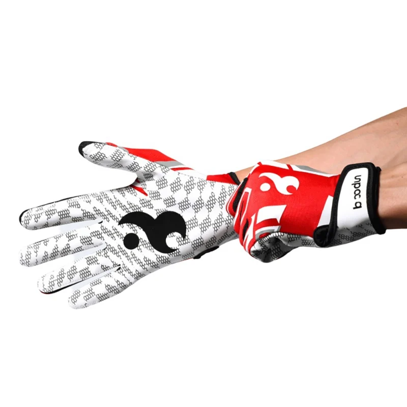 Men Women Rugby Gloves Breathable Anti-slip Full Finger Silicone Baseball American Football Gloves Adjustable Wristband Gloves