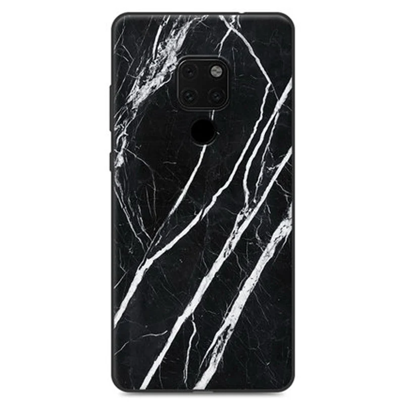 Для huawei mate 20 деревянный каменный узорчатый чехол для телефона mate 20 Мягкая силиконовая задняя крышка для huawei mate 20 водонепроницаемые чехлы