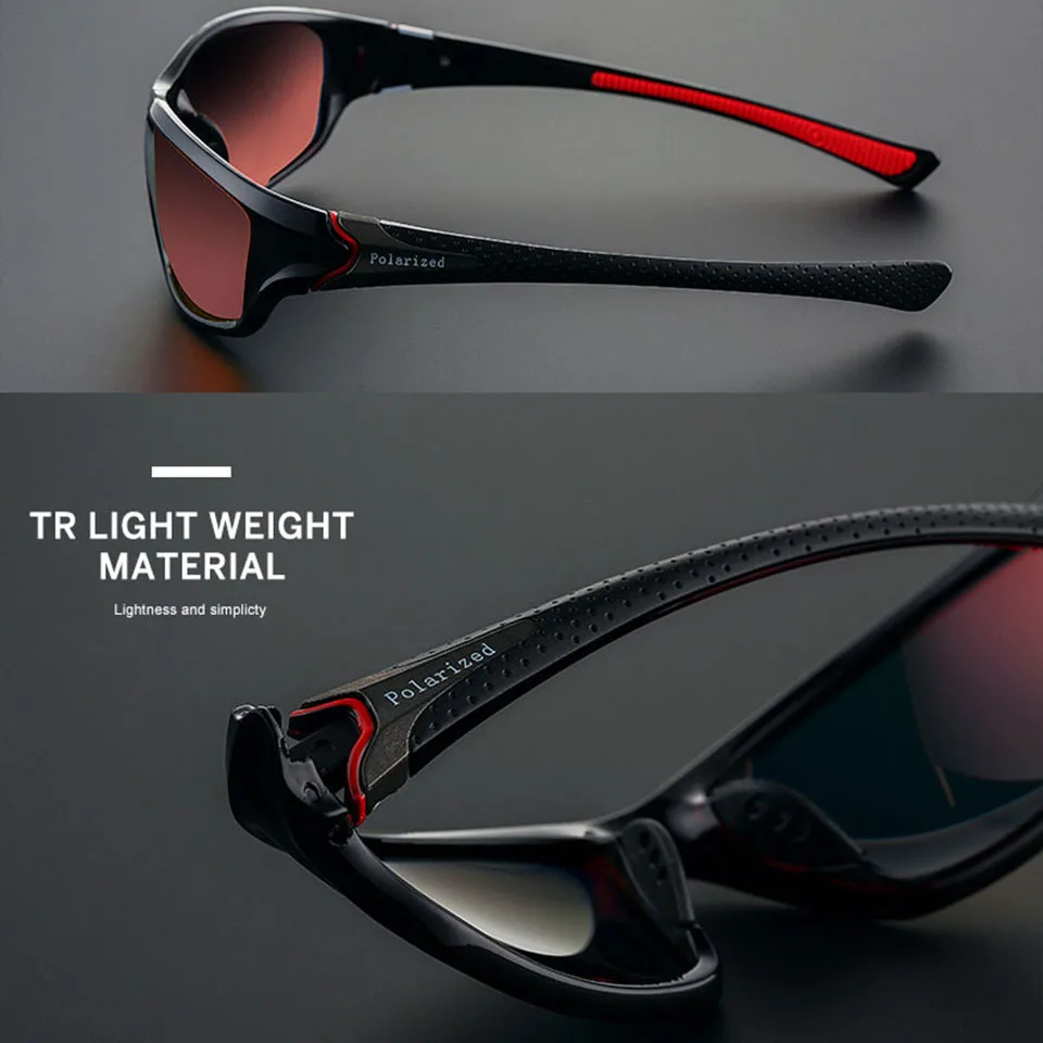 Luxury Polarized Sunglasses One Piece Fishing Classic Sun Glasses Men's Driving Shades Male sunglass Vintage Travel sunglass polarized sunglasses fishing sunglasses vintage sunglasses