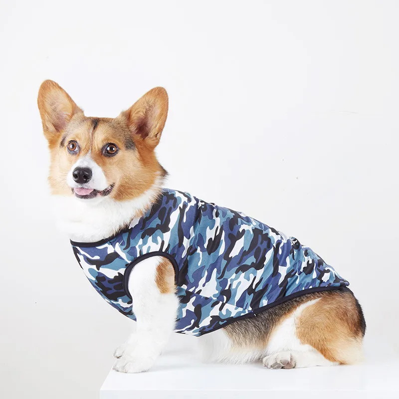 

Camouflage Dog Vest Summer Dog Clothes Pet Outfit Cat Puppy Costume Poodle Corgi Samoyed Golden Retriever Big Large Dog Clothing