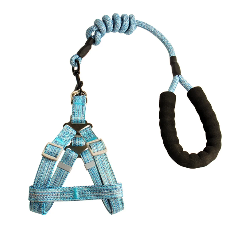 

Dog Cat Harness Leash Set Adjustable Harness Vest Leash Collar Puppy Small Dog Outdoor Walking Chihuahua
