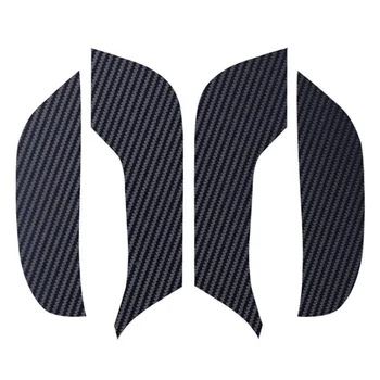 

4pcs Styling Anti Dirty Automobiles Anti Kick Mat Cover Practical Accessories Professional Pad Door Interior Car Carbon Fiber