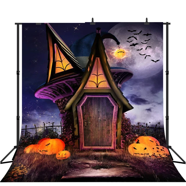 Bruxa de halloween realista dos desenhos animados